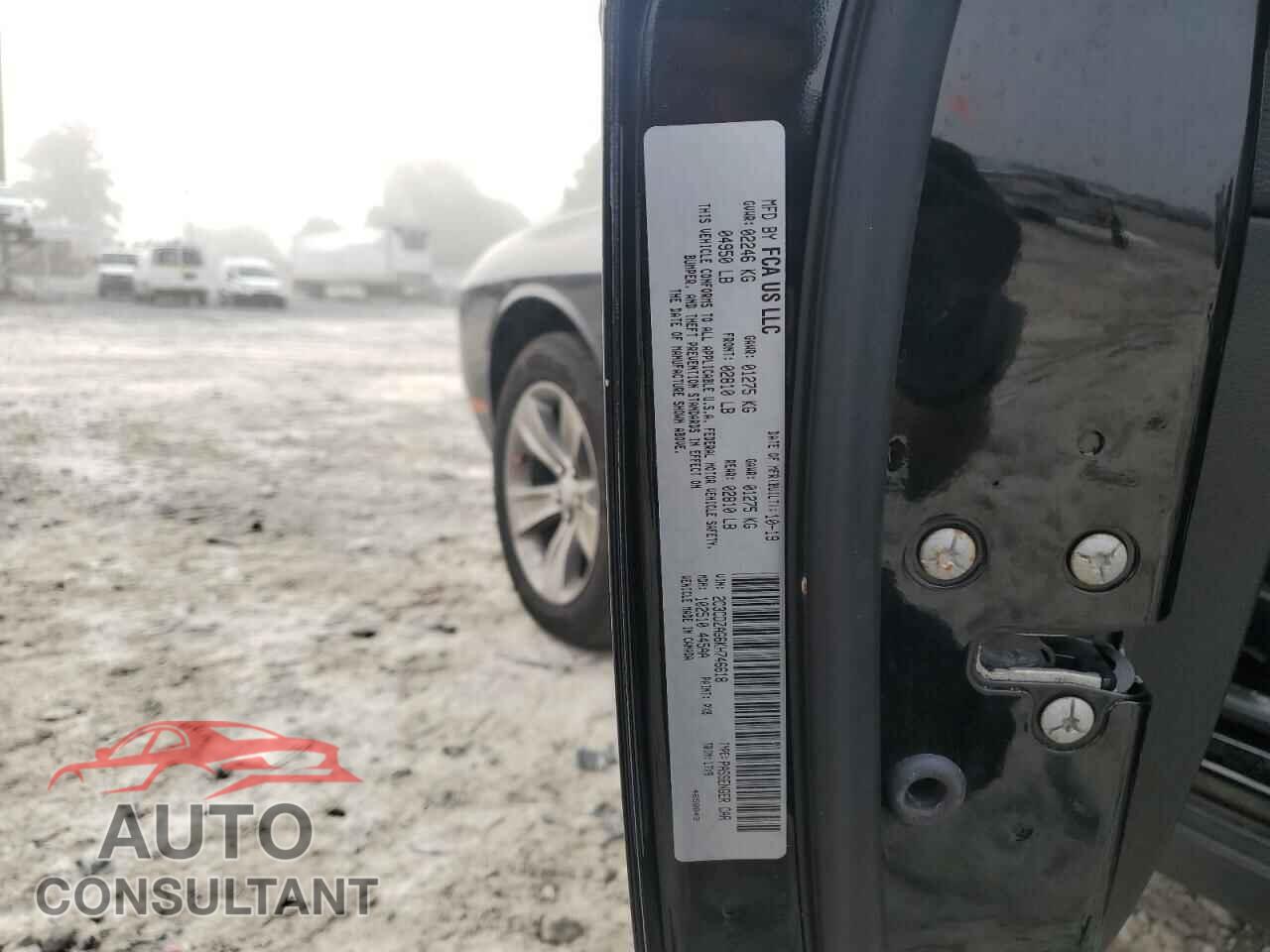 DODGE CHALLENGER 2019 - 2C3CDZAG6KH746618