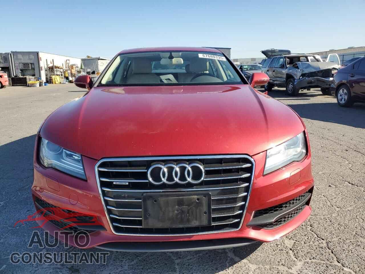 AUDI A7 2013 - WAU2GBFC9DN050239
