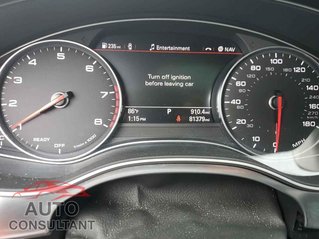 AUDI A6 2016 - WAUGFAFC3GN169234