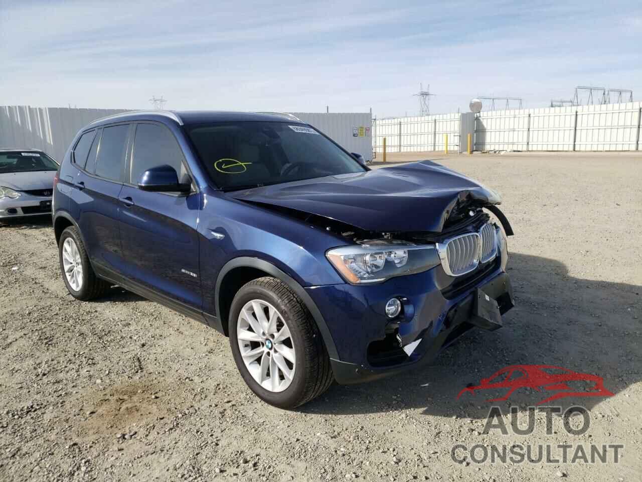 BMW X3 2017 - 5UXWZ7C33H0X39484