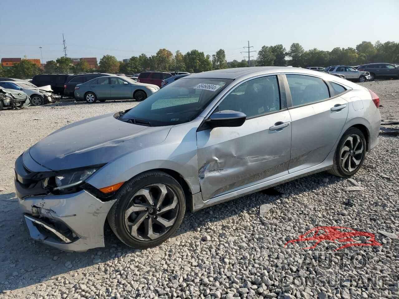 HONDA CIVIC 2020 - 19XFC1F32LE210507