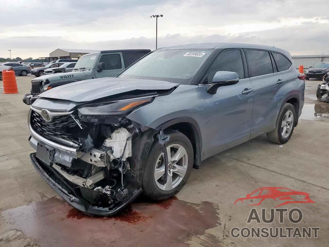 TOYOTA HIGHLANDER 2021 - 5TDZZRAH0MS054424