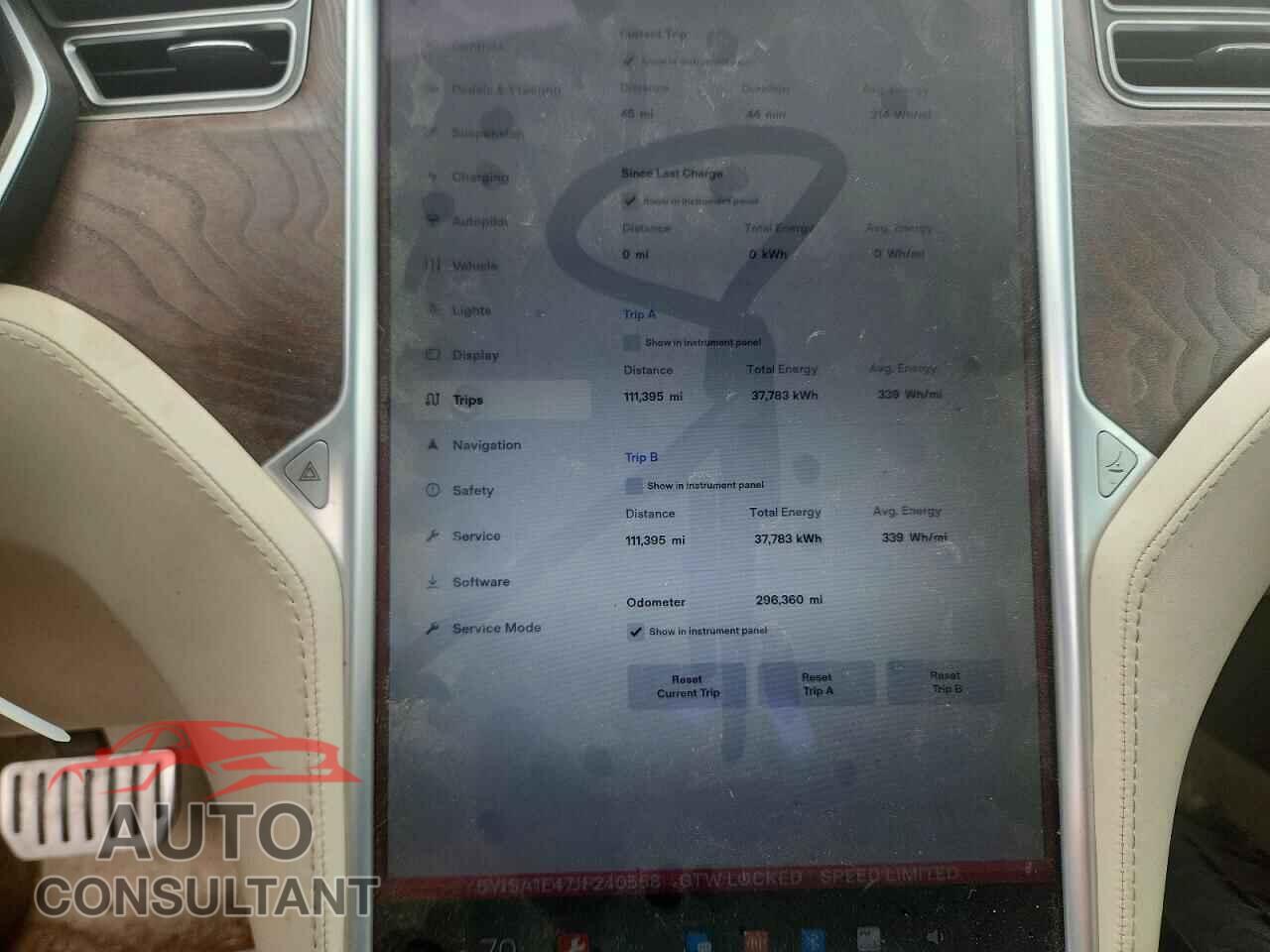 TESLA MODEL S 2018 - 5YJSA1E47JF240558