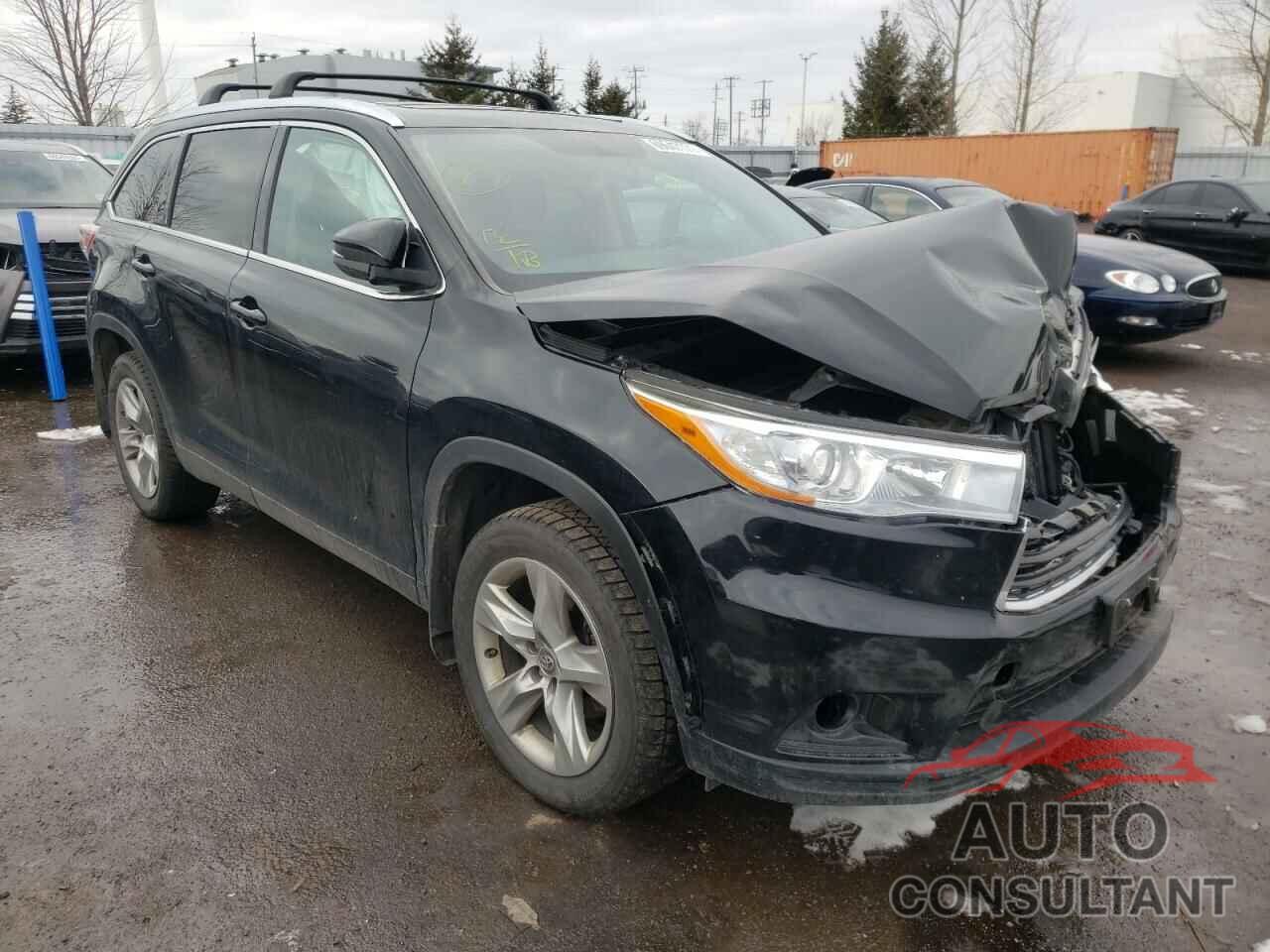 TOYOTA HIGHLANDER 2016 - 5TDDKRFH8GS287589