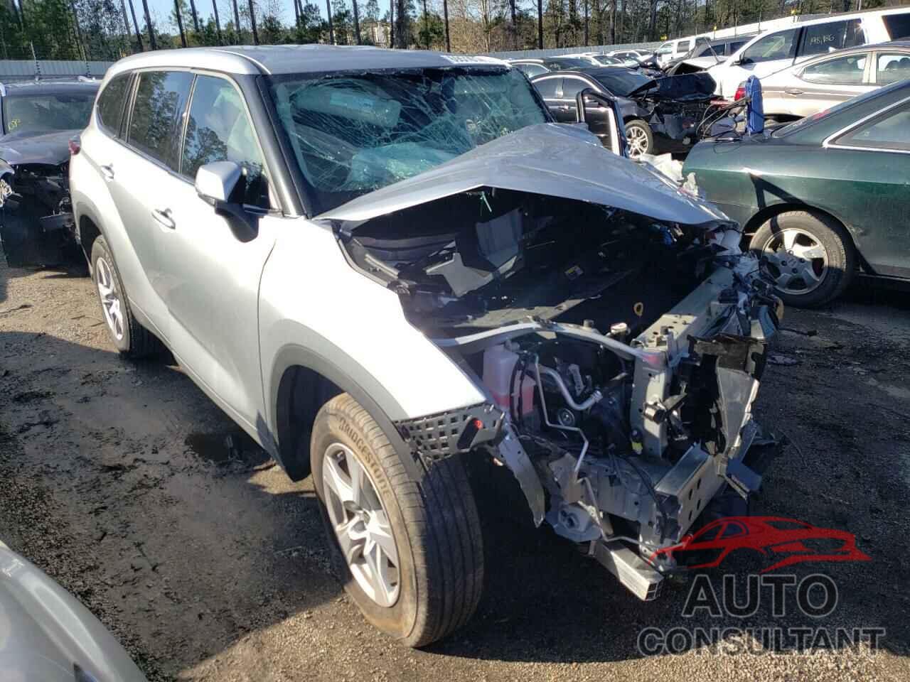 TOYOTA HIGHLANDER 2021 - 5TDCZRAH6MS538216