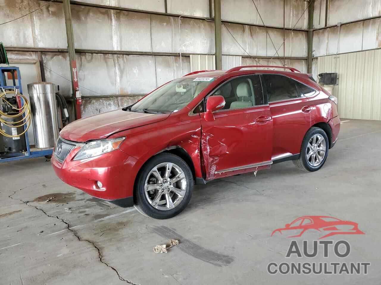 LEXUS RX350 2010 - JTJZK1BAXA2000362