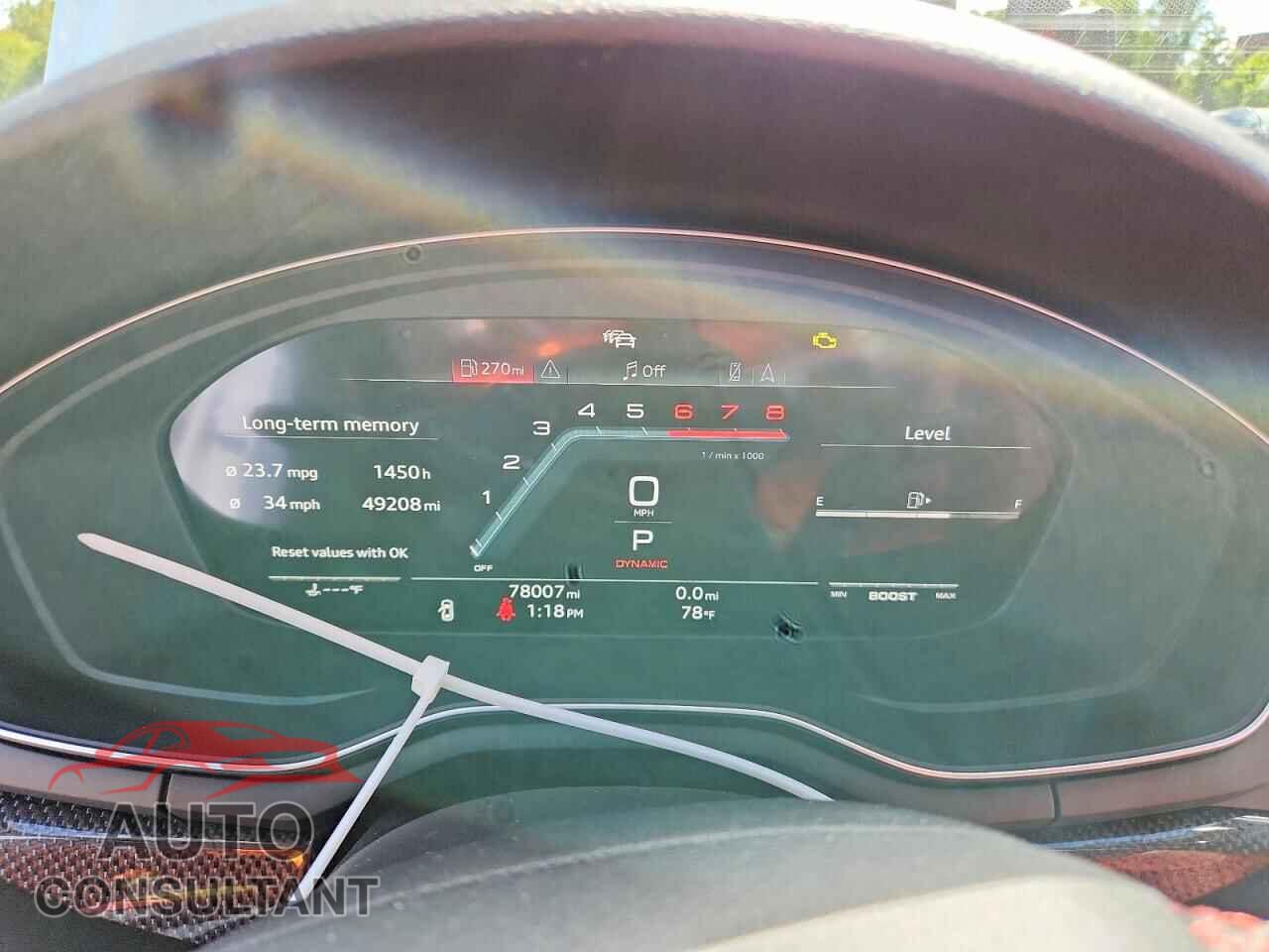 AUDI S5/RS5 2021 - WAUC4CF57MA007711