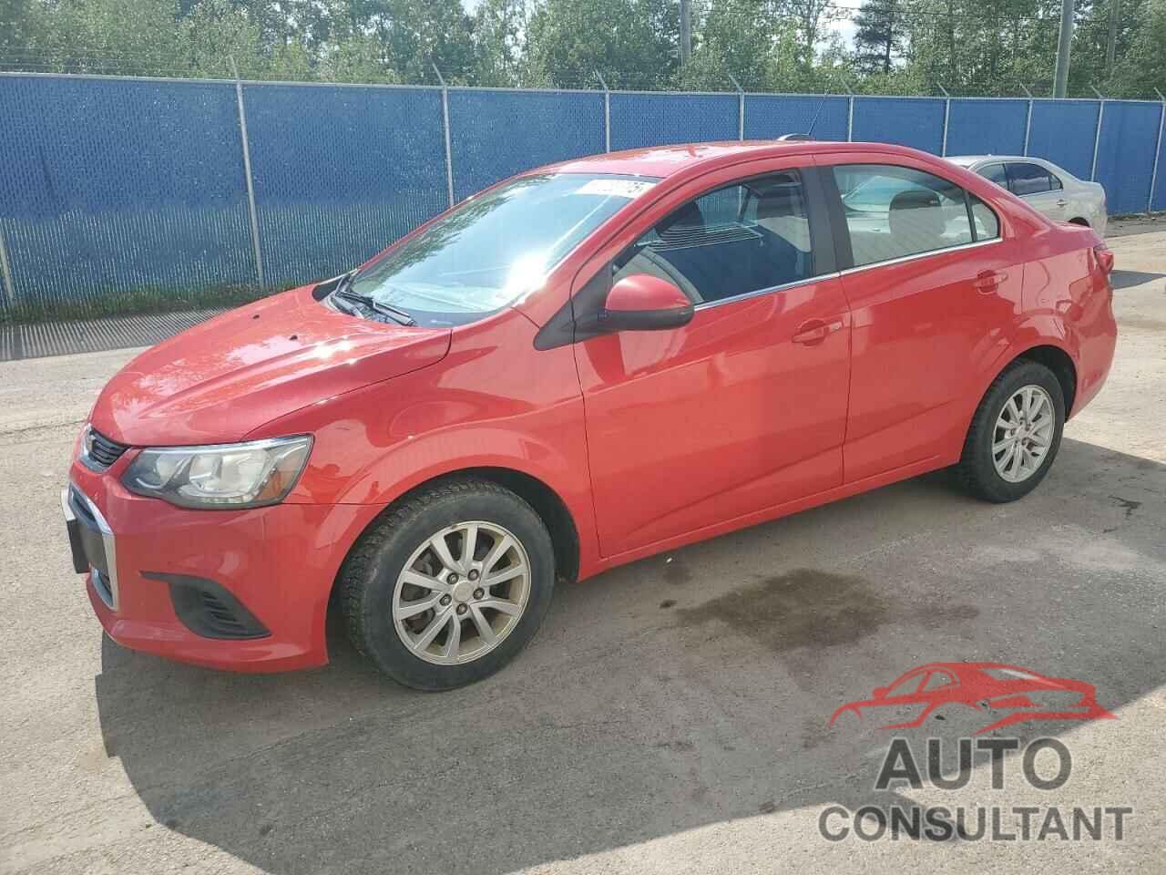 CHEVROLET SONIC 2017 - 1G1JD5SH7H4168966