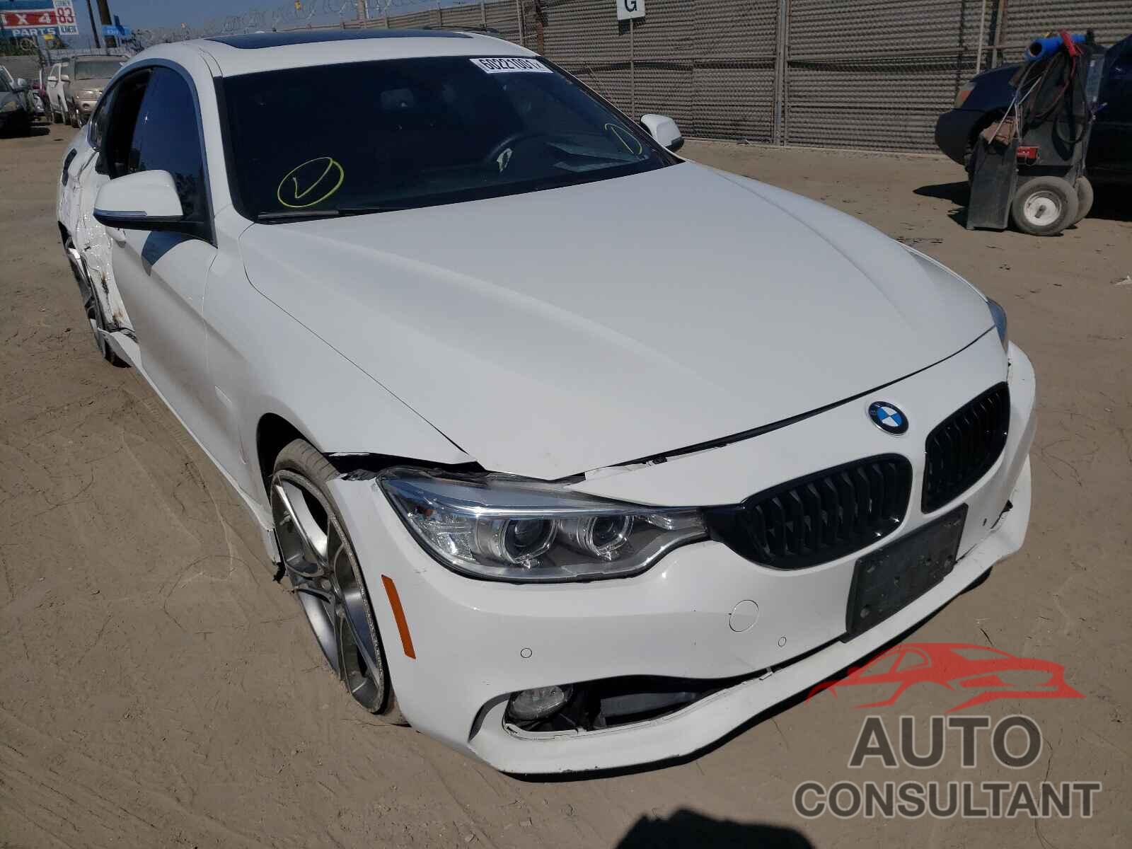 BMW 4 SERIES 2017 - WBA4F7C37HG787981