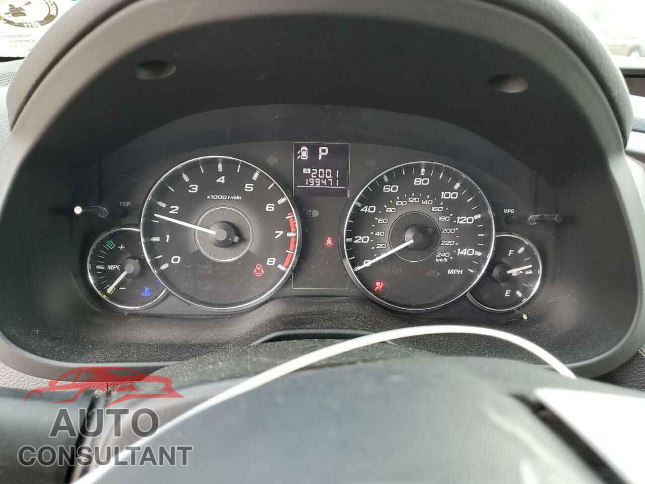 SUBARU OUTBACK 2011 - 4S4BRCCC3B3400590