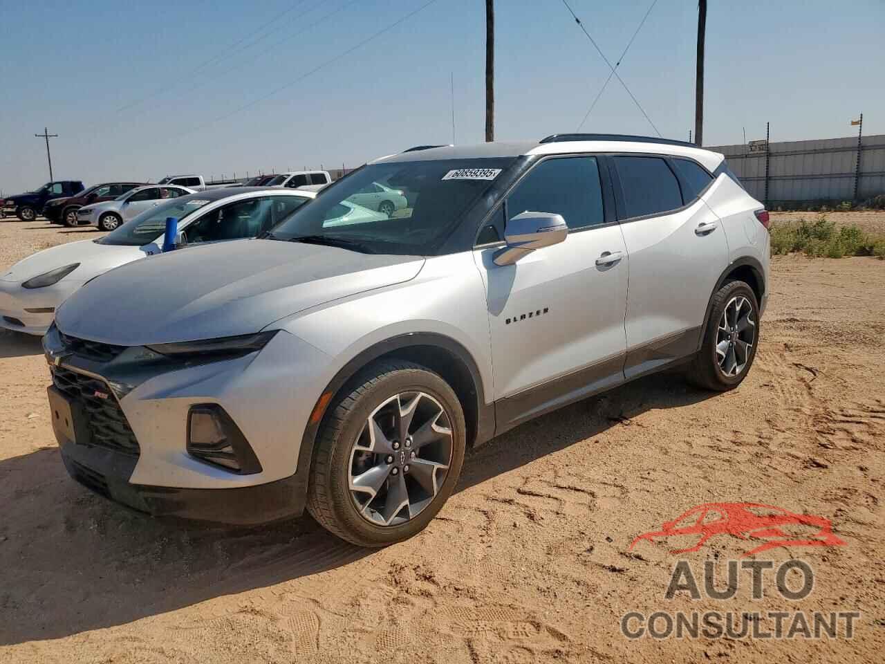CHEVROLET BLAZER 2021 - 3GNKBERS2MS530710
