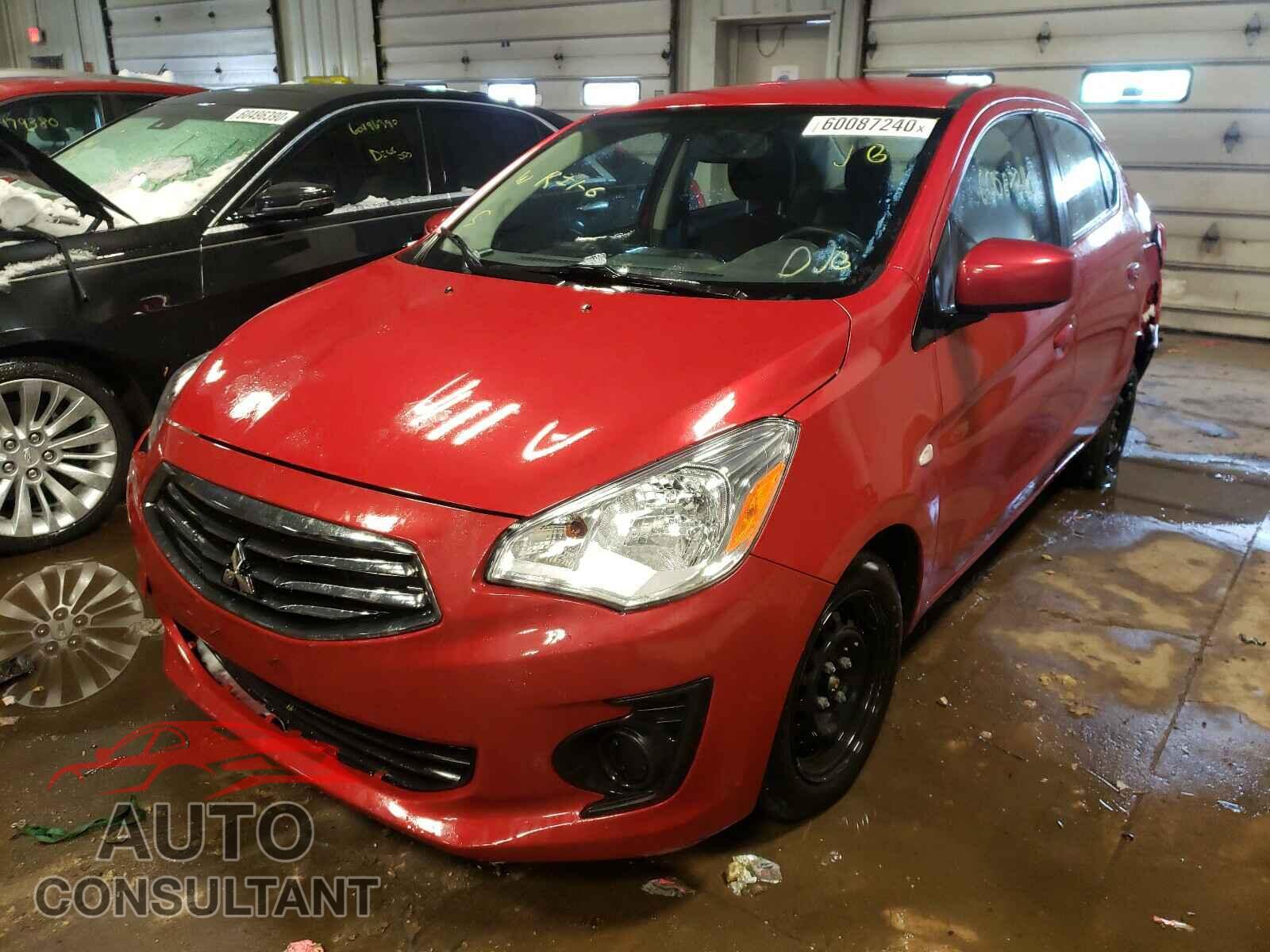 MITSUBISHI MIRAGE 2017 - ML32F3FJ1HHF19182