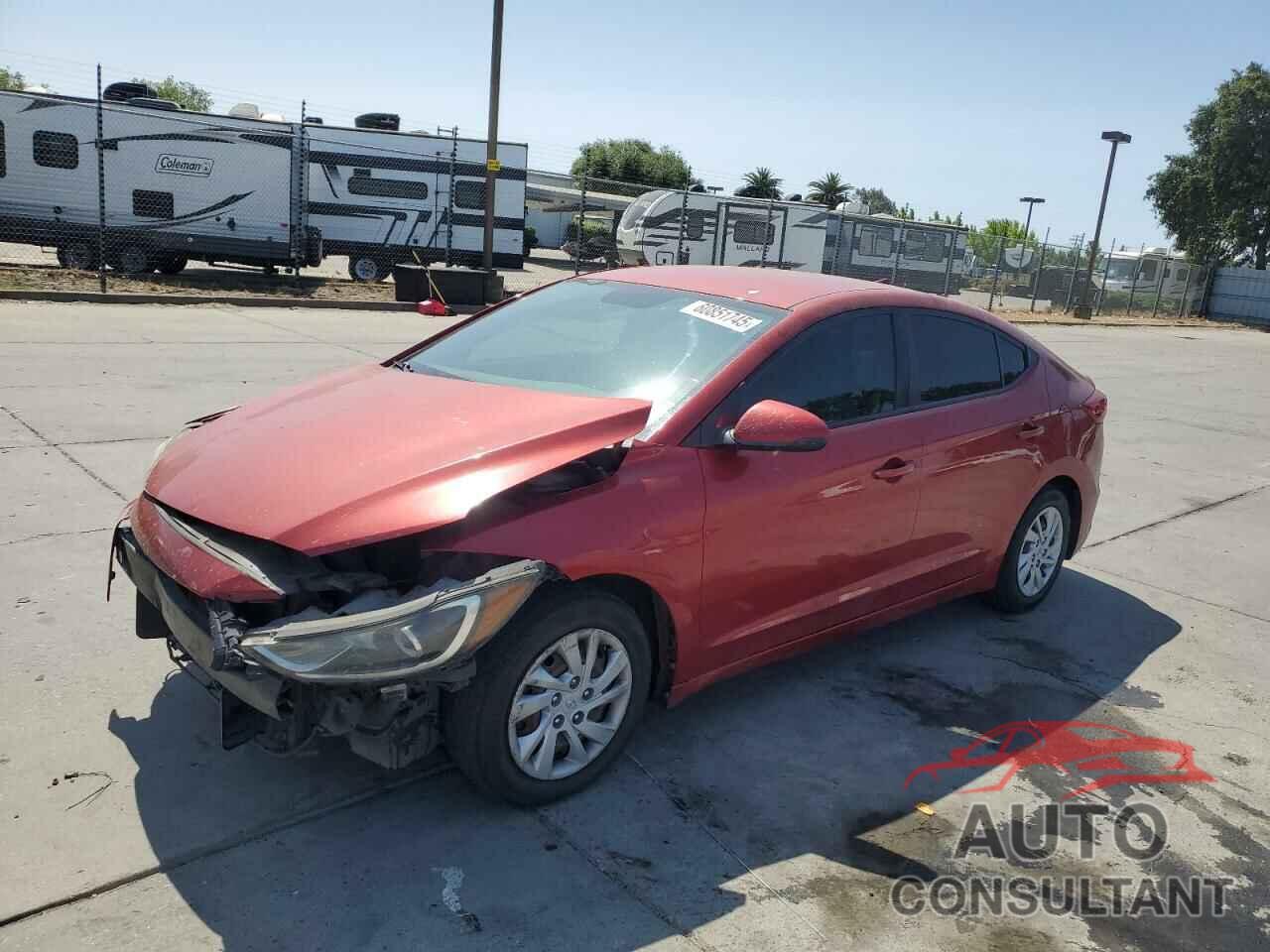 HYUNDAI ELANTRA 2017 - 5NPD74LF9HH153530