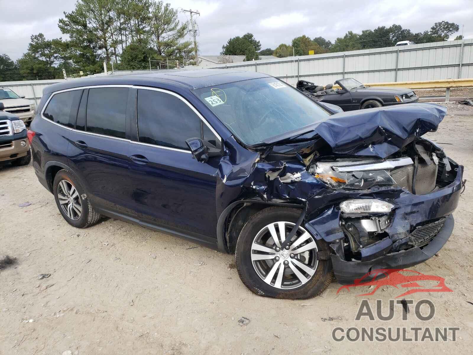 HONDA PILOT 2017 - 5FNYF5H80HB018214
