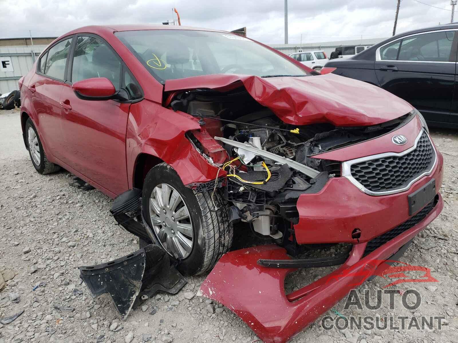 KIA FORTE 2016 - KNAFK4A65G5616396