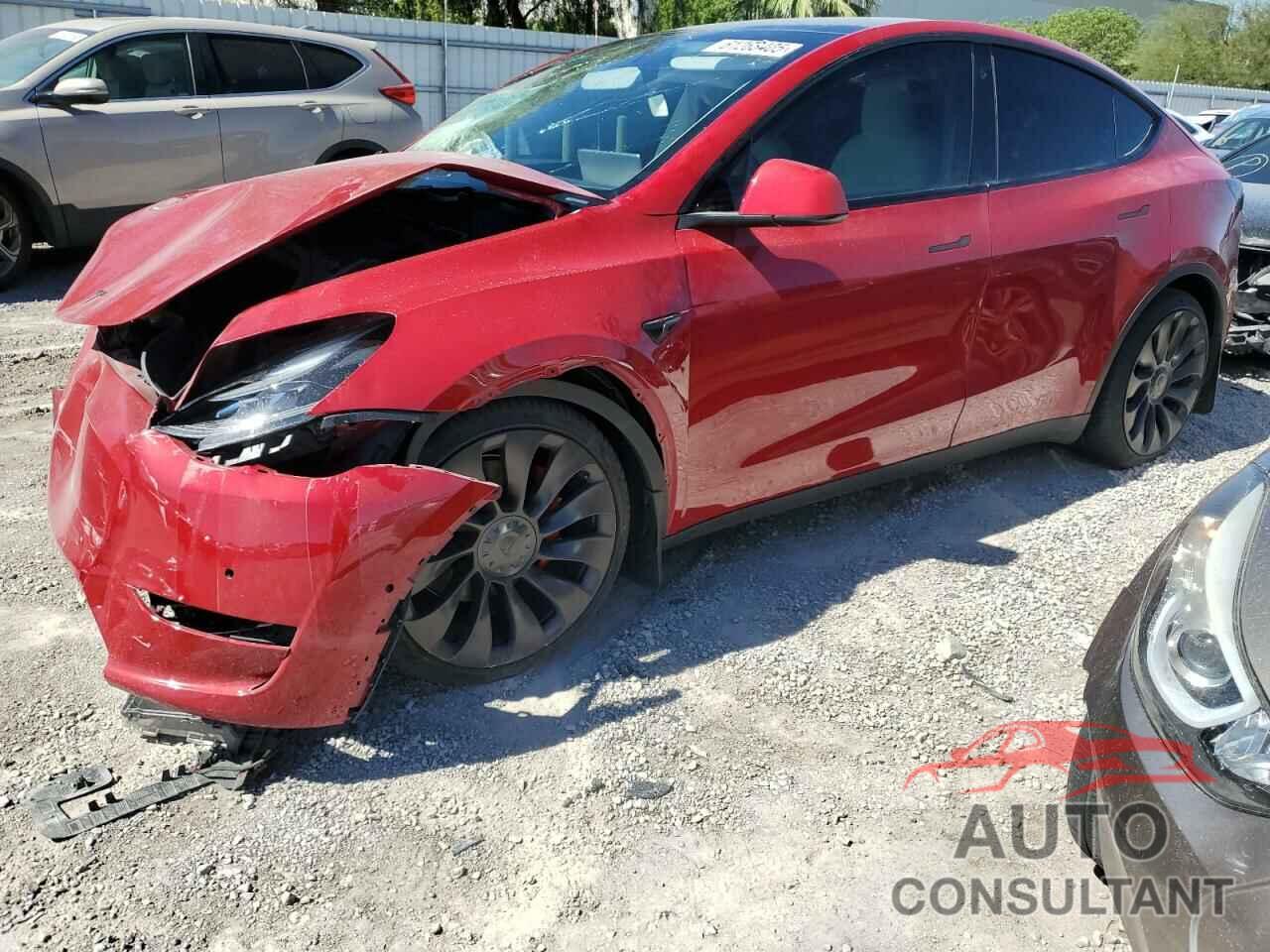 TESLA MODEL Y 2022 - 7SAYGDEF9NF510183