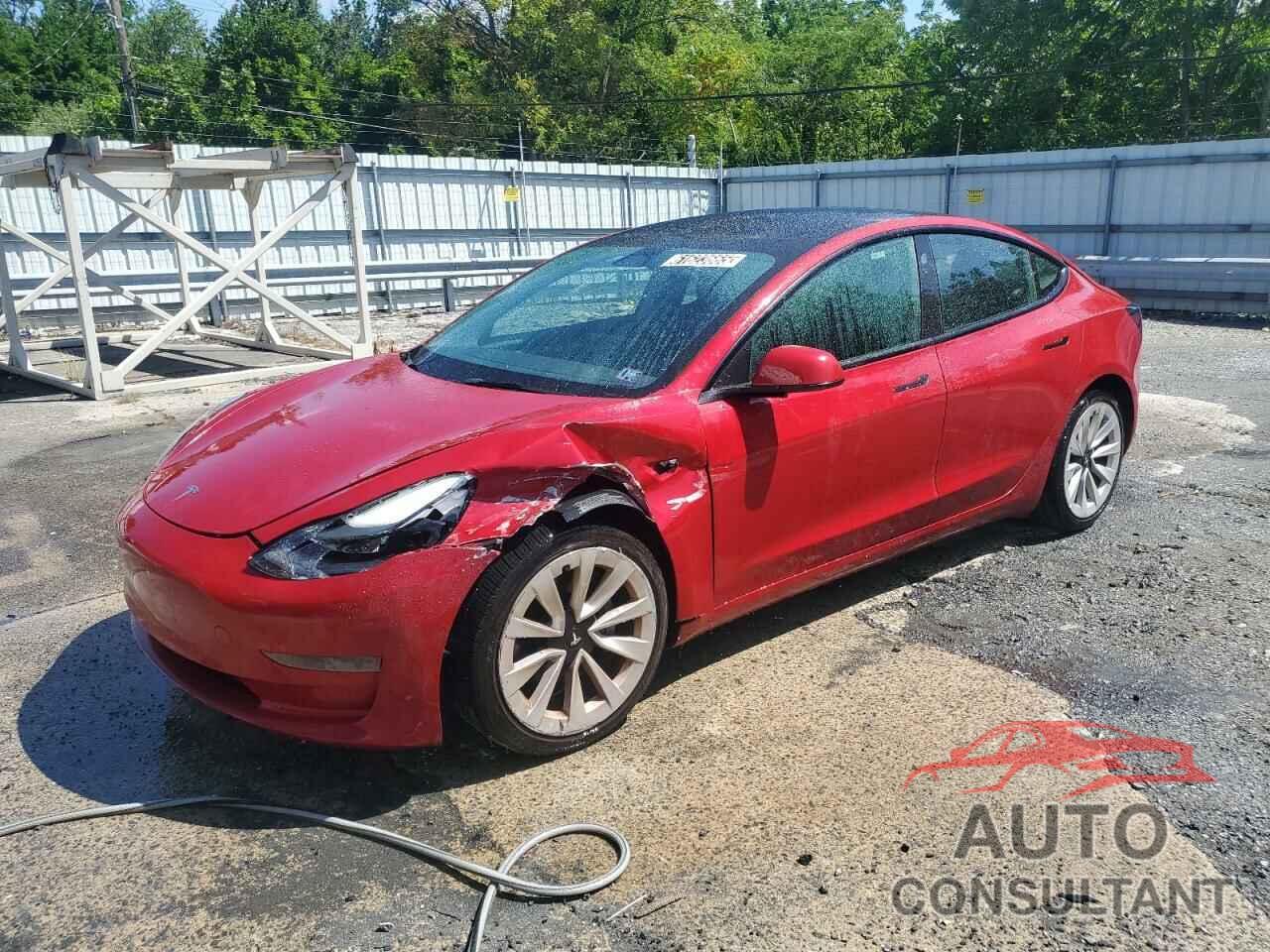 TESLA MODEL 3 2022 - 5YJ3E1EA4NF369815