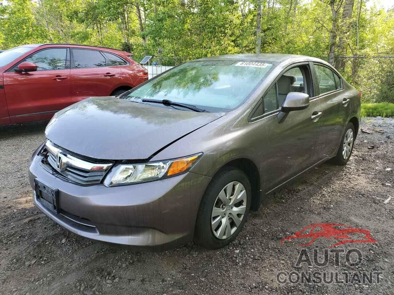 HONDA CIVIC 2012 - 2HGFB2F49CH011977