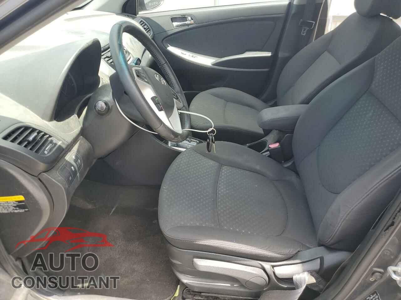 HYUNDAI ACCENT 2012 - KMHCU5AE2CU032174