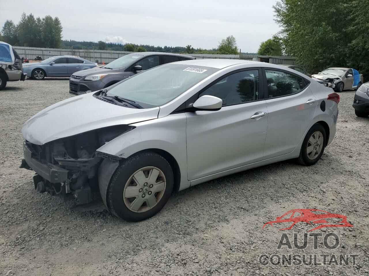 HYUNDAI ELANTRA 2016 - KMHDH4AE1GU481161
