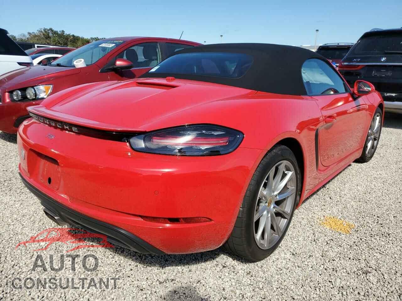 PORSCHE BOXSTER 2017 - WP0CA2A81HS220418