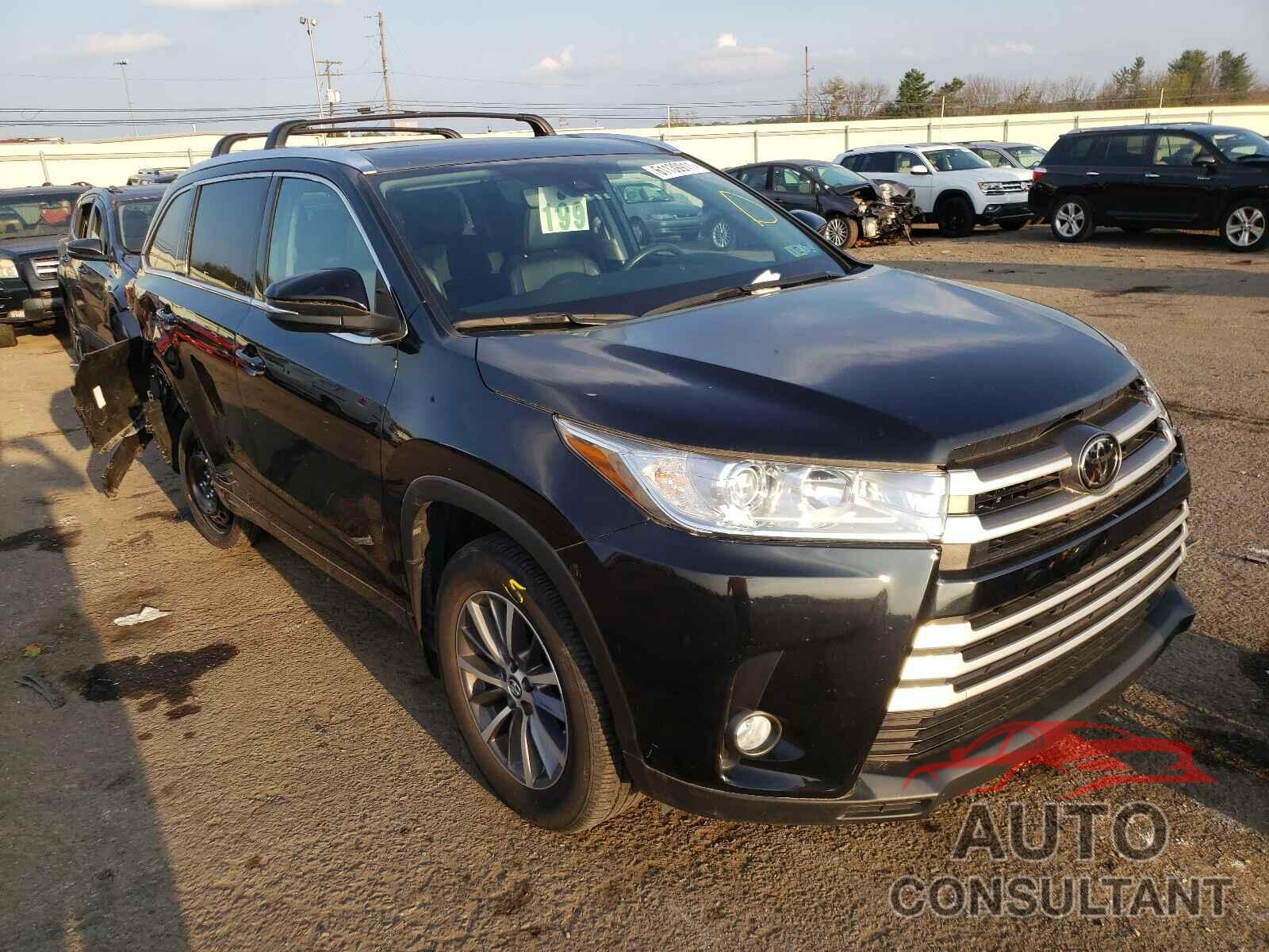 TOYOTA HIGHLANDER 2018 - 5TDJZRFH4JS531860