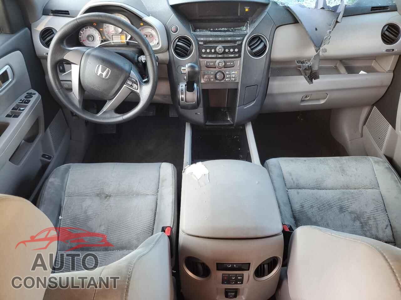 HONDA PILOT 2012 - 5FNYF3H22CB019468