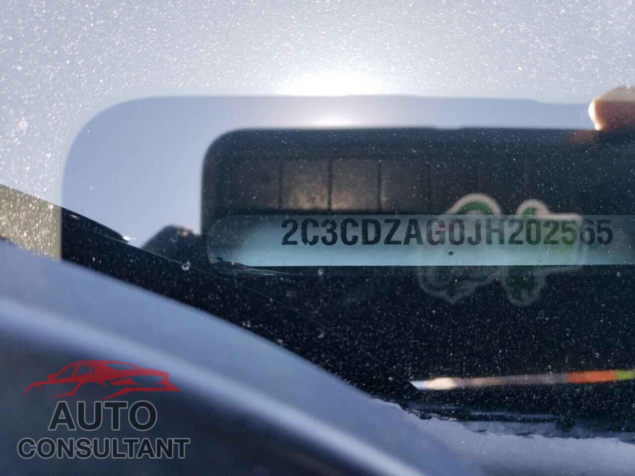 DODGE CHALLENGER 2018 - 2C3CDZAG0JH202565