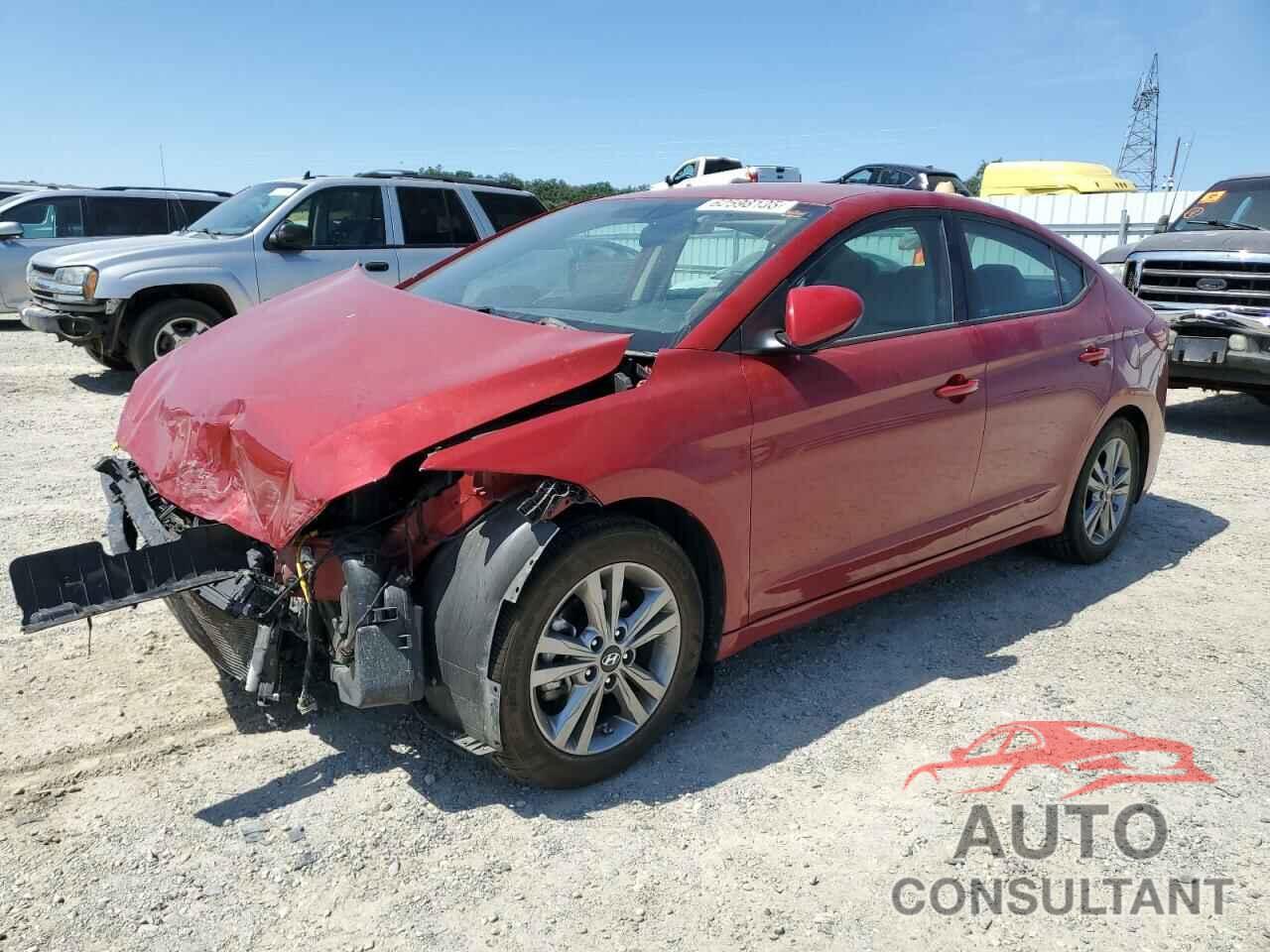 HYUNDAI ELANTRA 2017 - KMHD84LF8HU425421