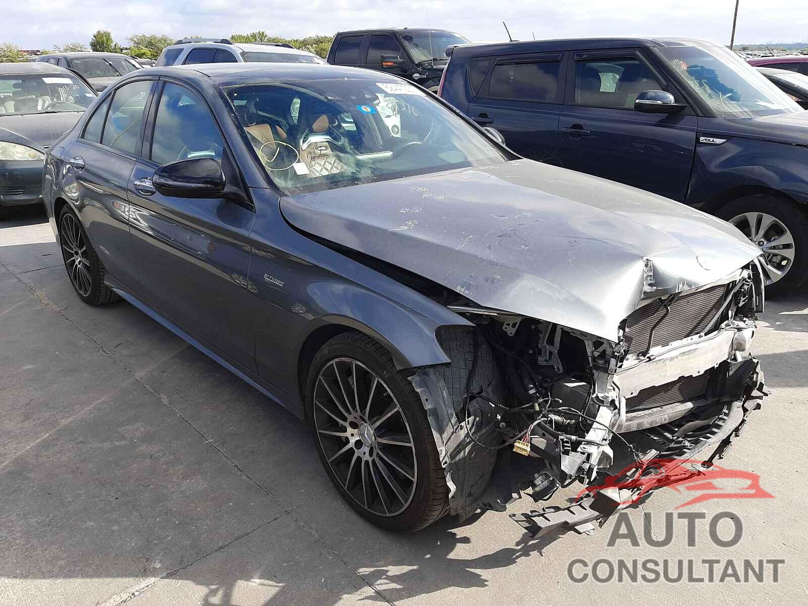MERCEDES-BENZ C-CLASS 2017 - 55SWF6EB9HU189278