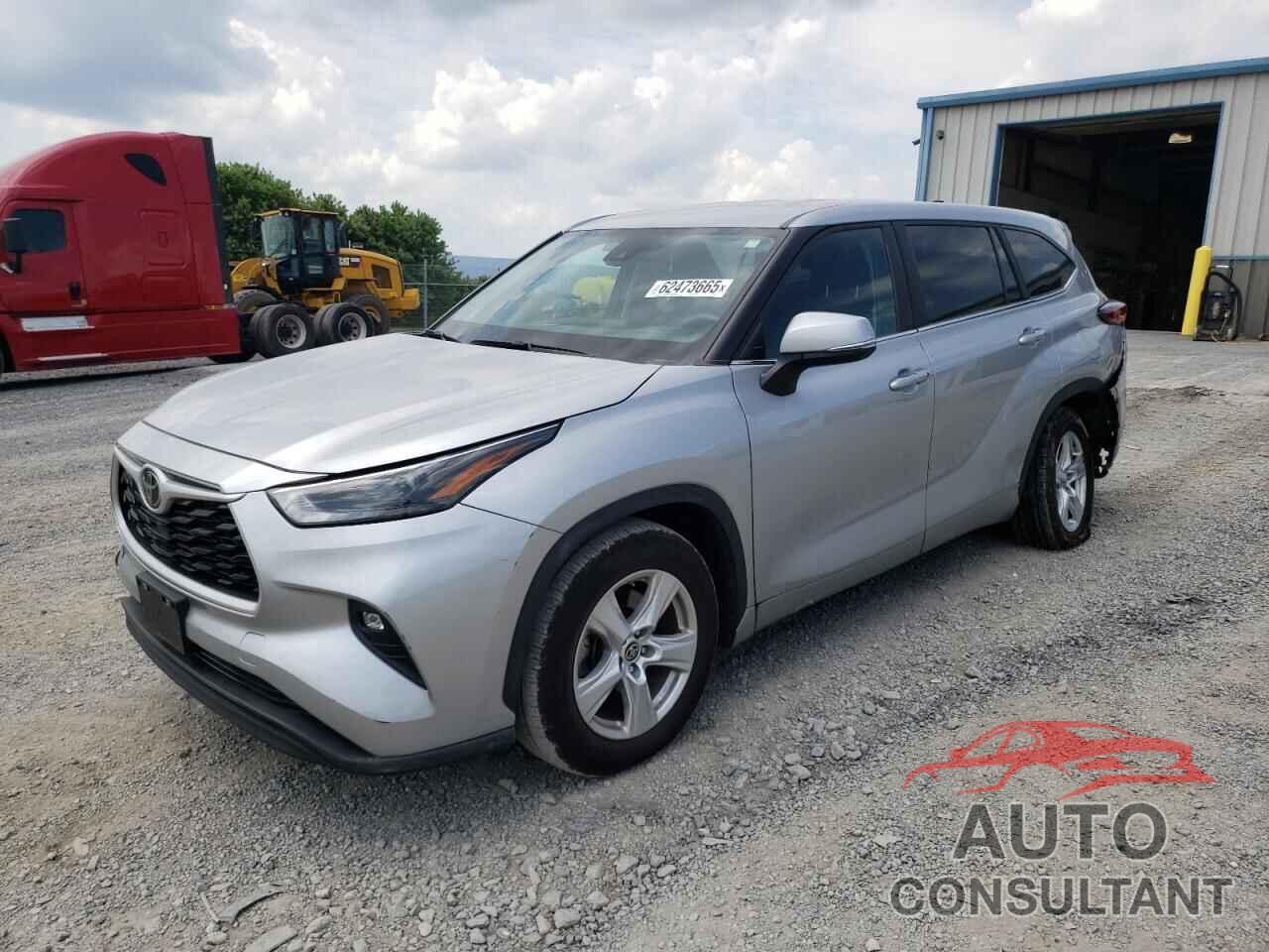 TOYOTA HIGHLANDER 2023 - 5TDKDRAH2PS016293