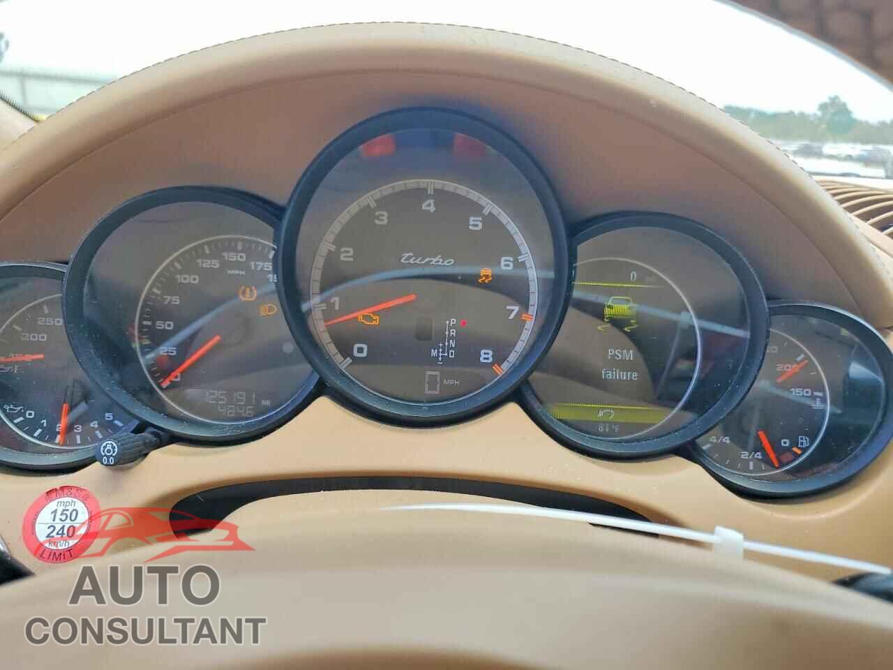 PORSCHE CAYENNE 2011 - WP1AC2A2XBLA81614