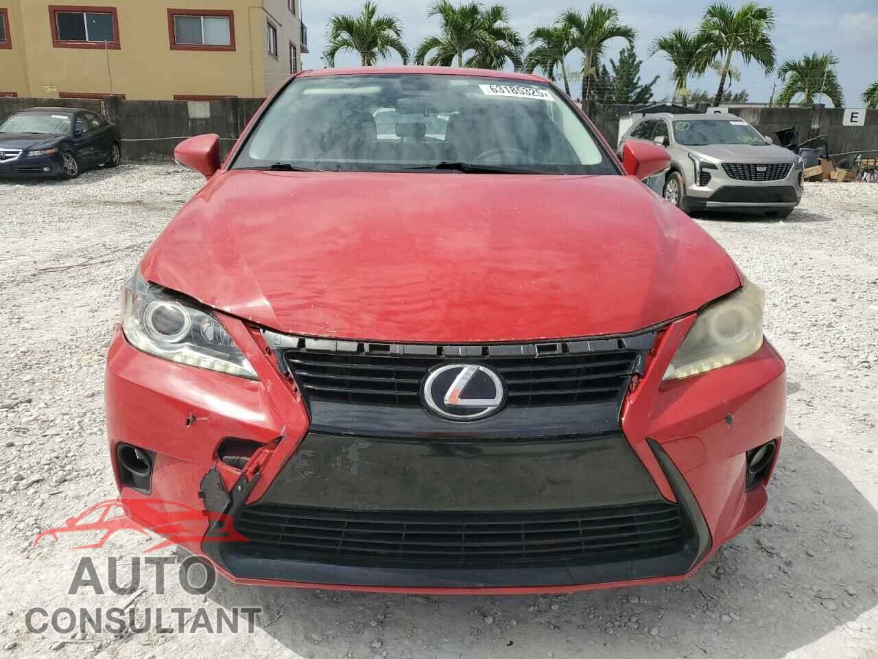 LEXUS CT 200 2014 - JTHKD5BH5E2180650