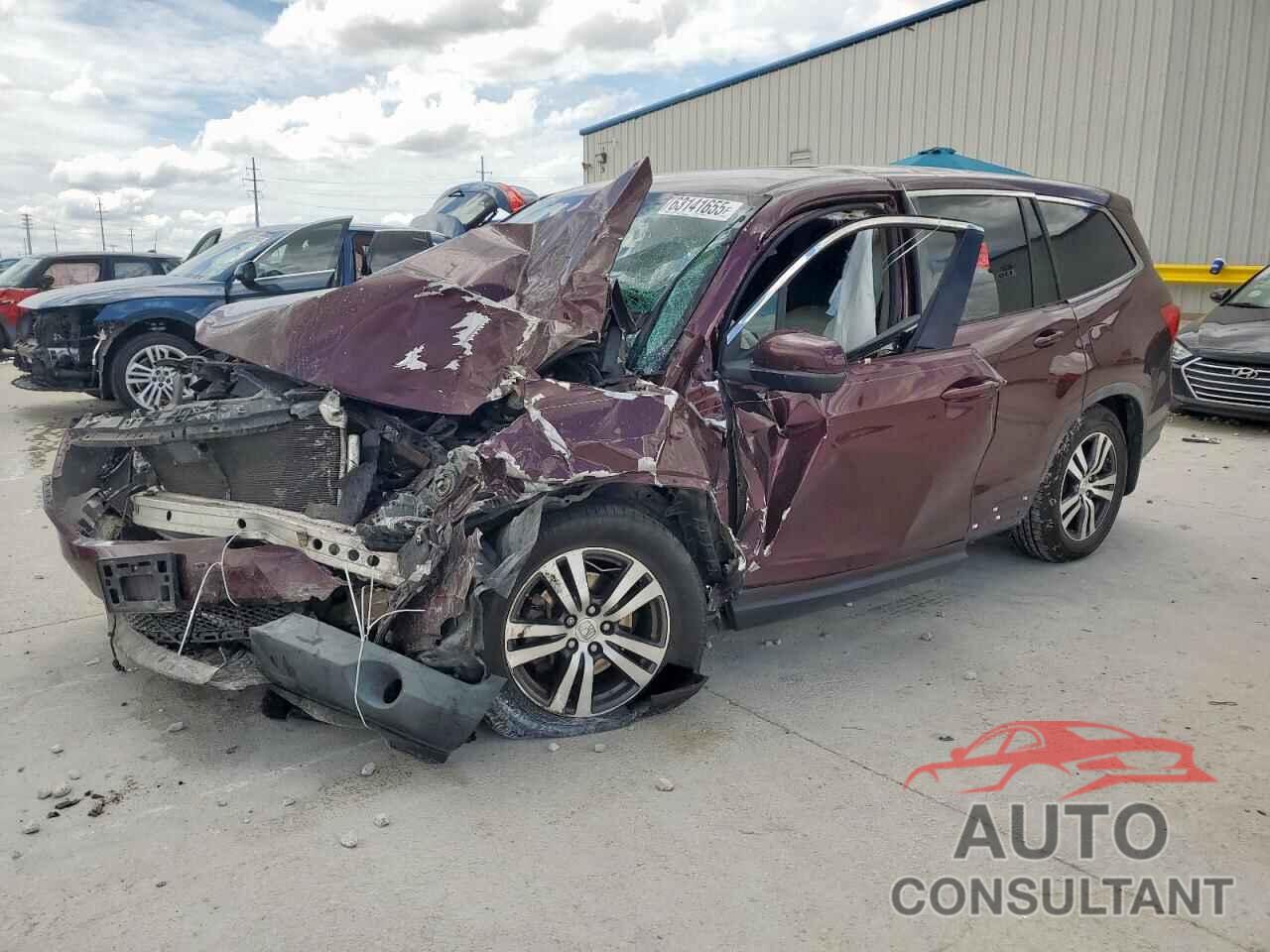 HONDA PILOT 2016 - 5FNYF5H66GB004685
