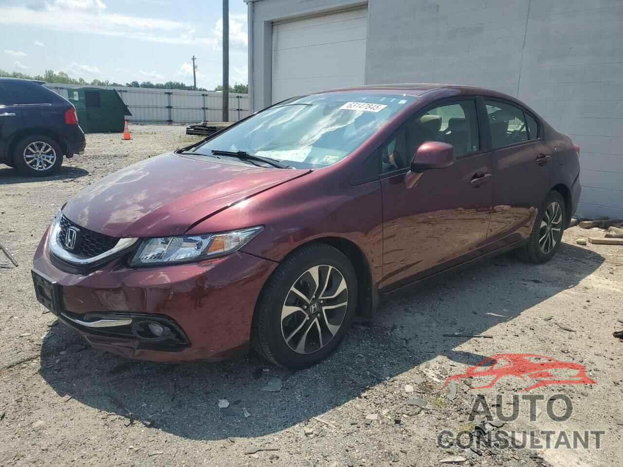 HONDA CIVIC 2013 - 19XFB2F94DE068370