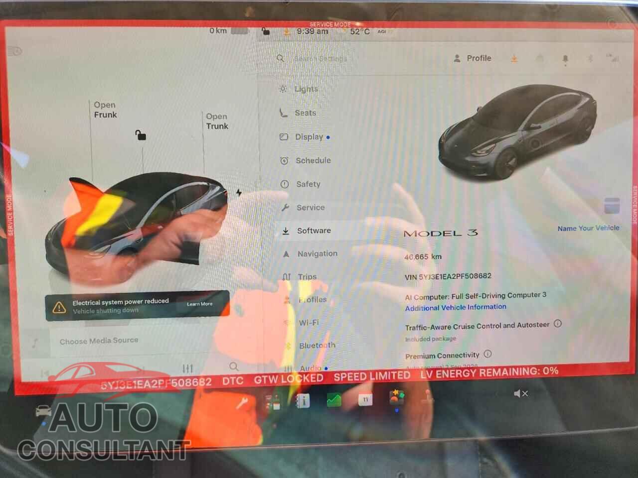 TESLA MODEL 3 2023 - 5YJ3E1EA2PF508682