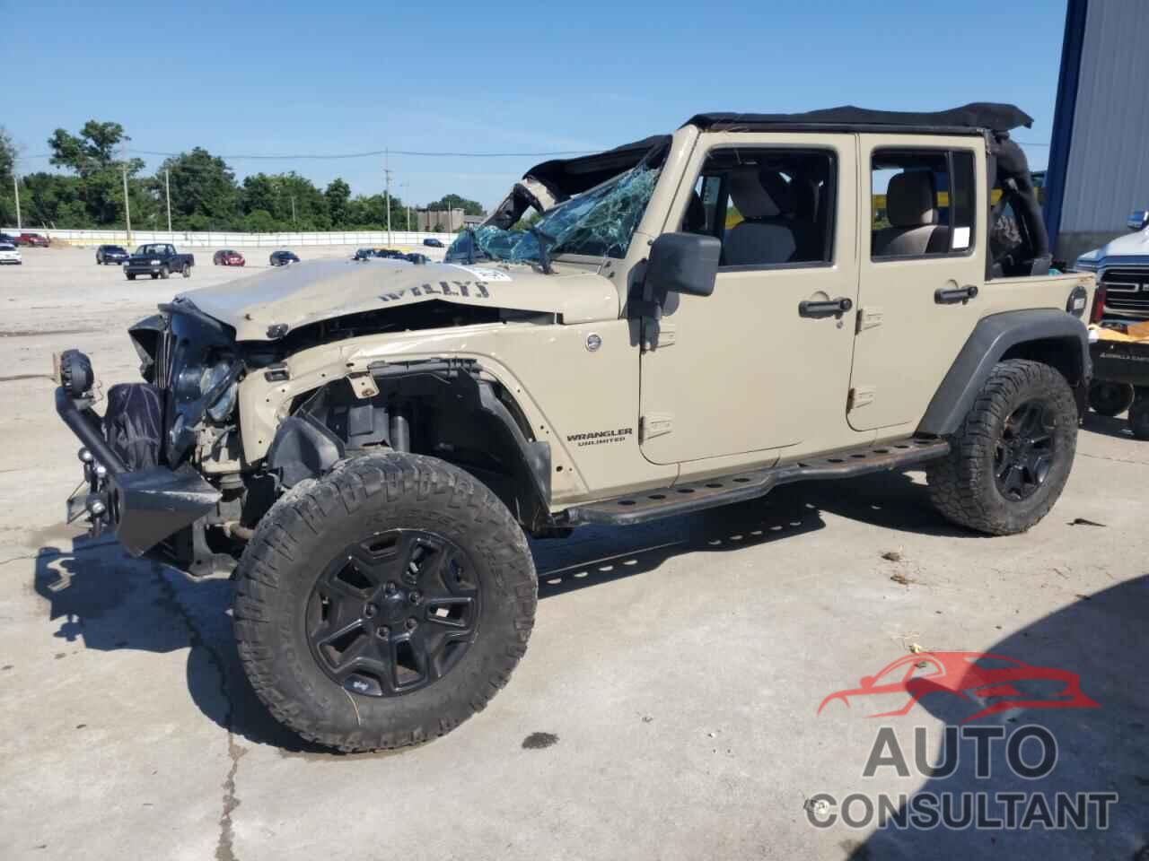 JEEP WRANGLER 2017 - 1C4BJWDG4HL616973