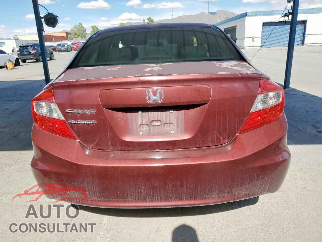 HONDA CIVIC 2012 - 2HGFB2F5XCH606832