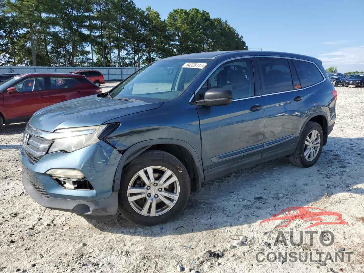 HONDA PILOT 2016 - 5FNYF5H17GB012573