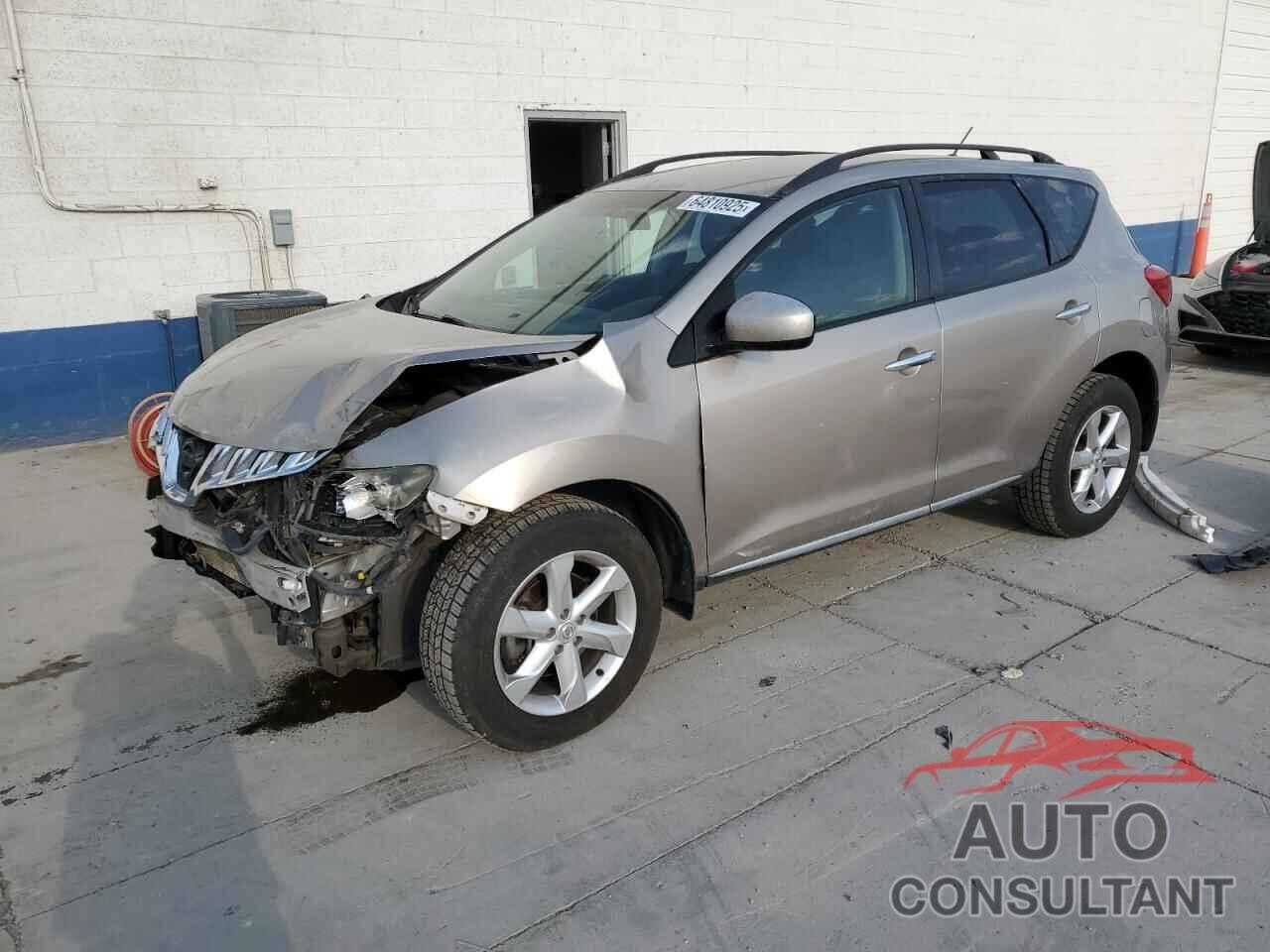 NISSAN MURANO 2009 - JN8AZ18WX9W100890
