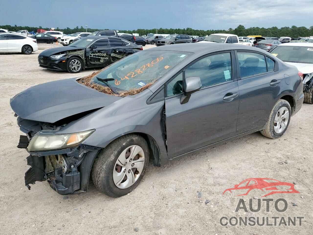 HONDA CIVIC 2013 - 2HGFB2F58DH527600
