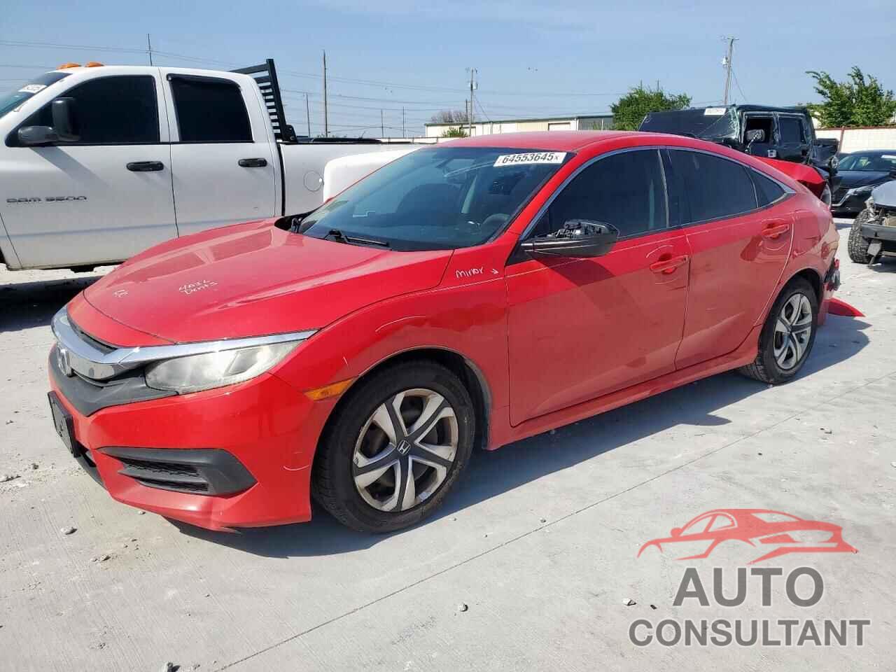 HONDA CIVIC 2016 - 2HGFC2F54GH534738