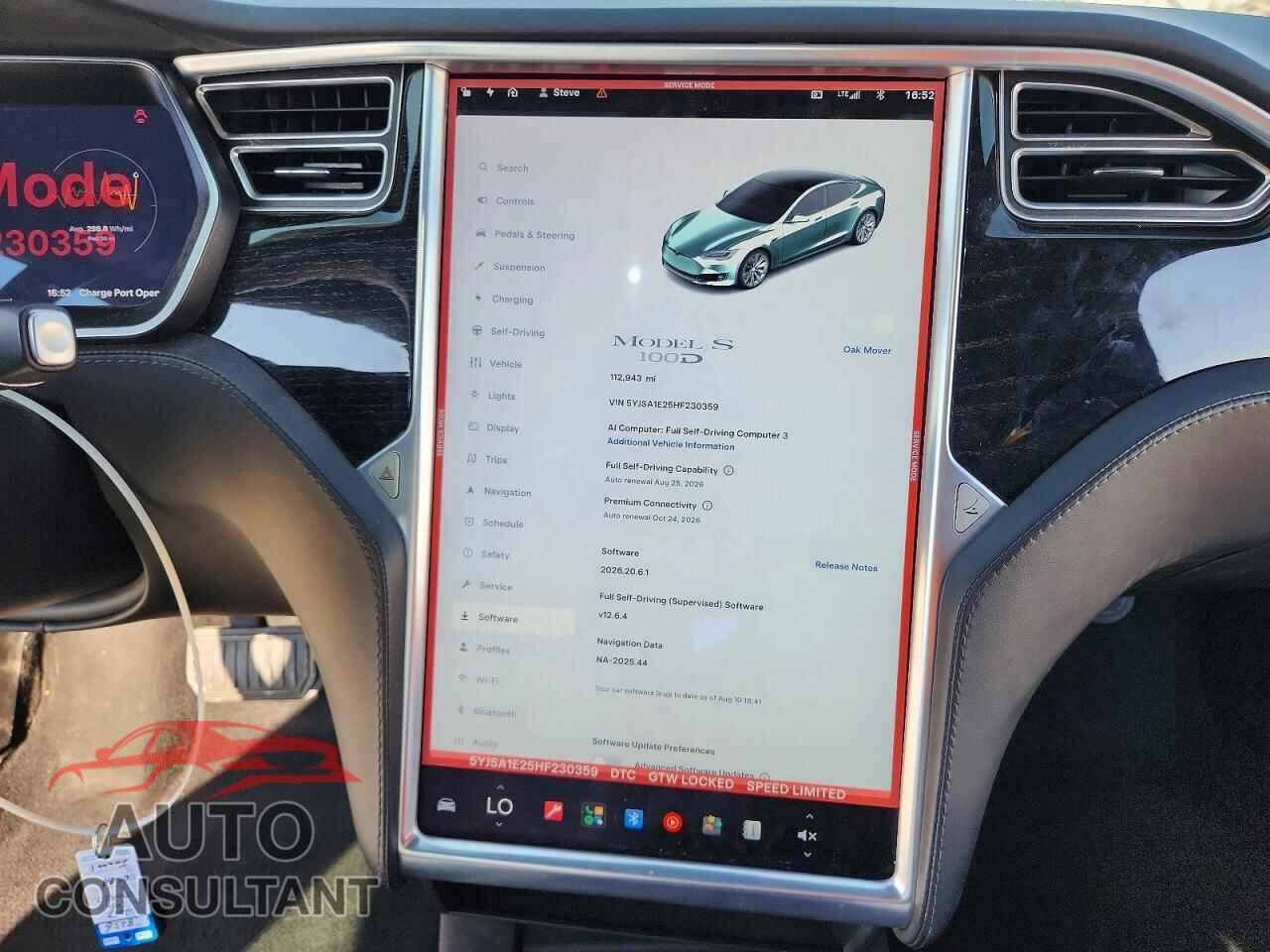 TESLA MODEL S 2017 - 5YJSA1E25HF230359