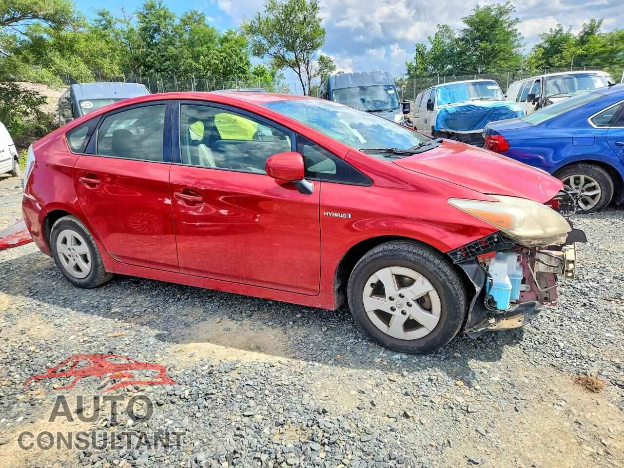 TOYOTA PRIUS 2011 - JTDKN3DU2B0321808
