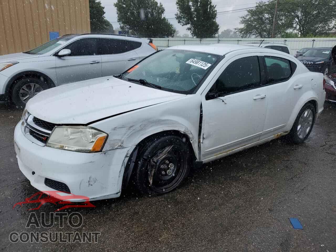 DODGE AVENGER 2012 - 1C3CDZAB8CN330499