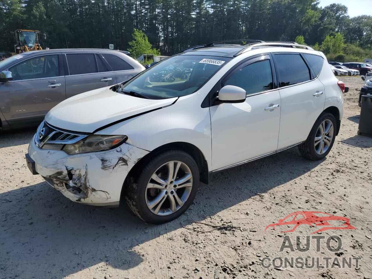 NISSAN MURANO 2012 - JN8AZ1MW1CW205864