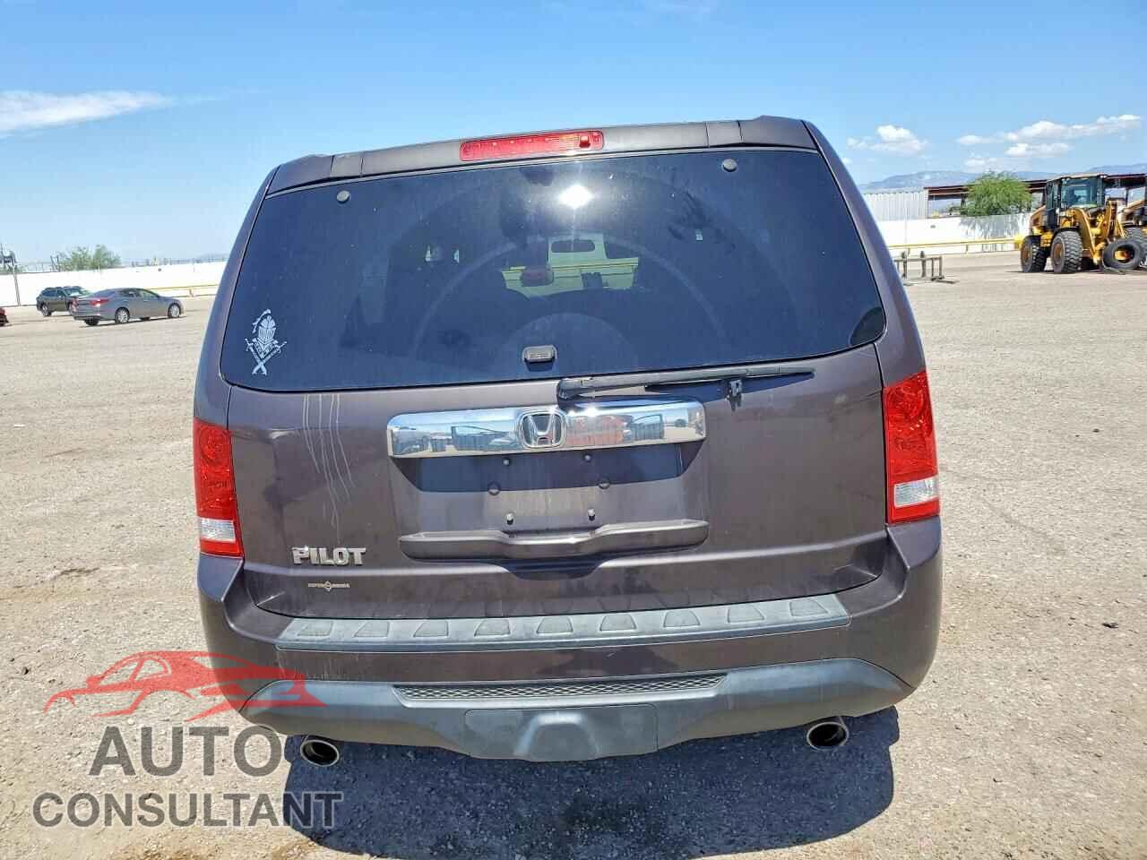 HONDA PILOT 2012 - 5FNYF3H47CB007107