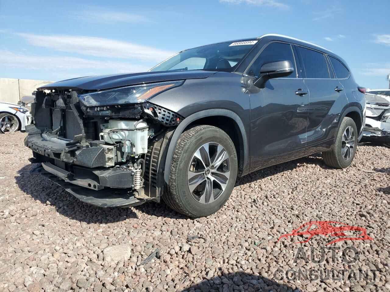 TOYOTA HIGHLANDER 2022 - 5TDHZRAHXNS552028