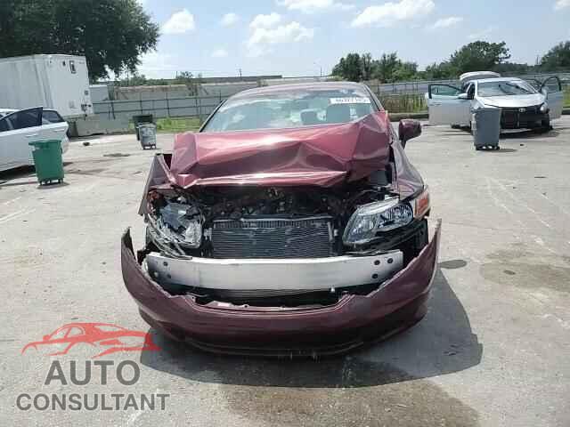 HONDA CIVIC 2012 - 19XFB2F56CE077633