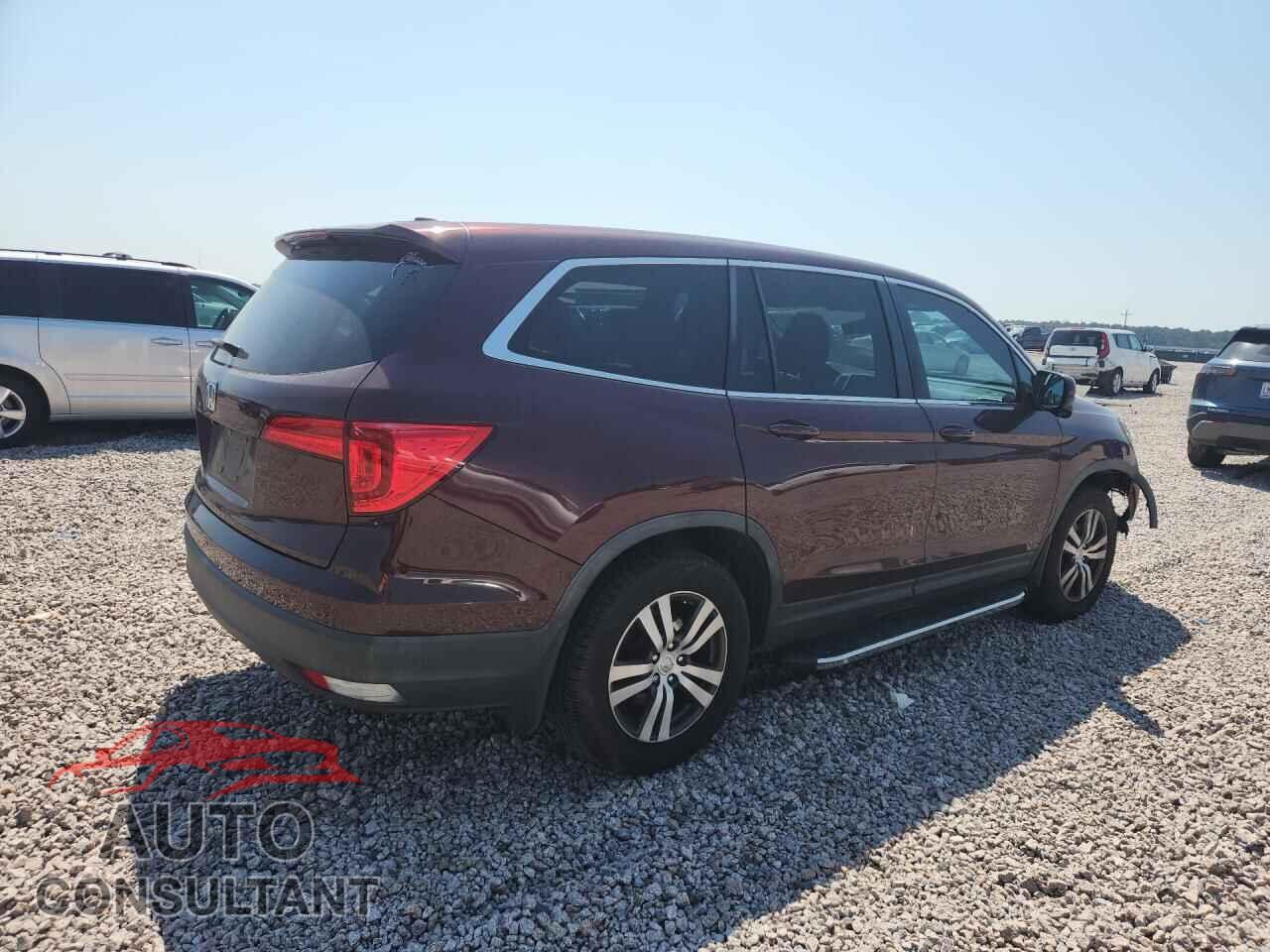 HONDA PILOT 2017 - 5FNYF5H56HB002220